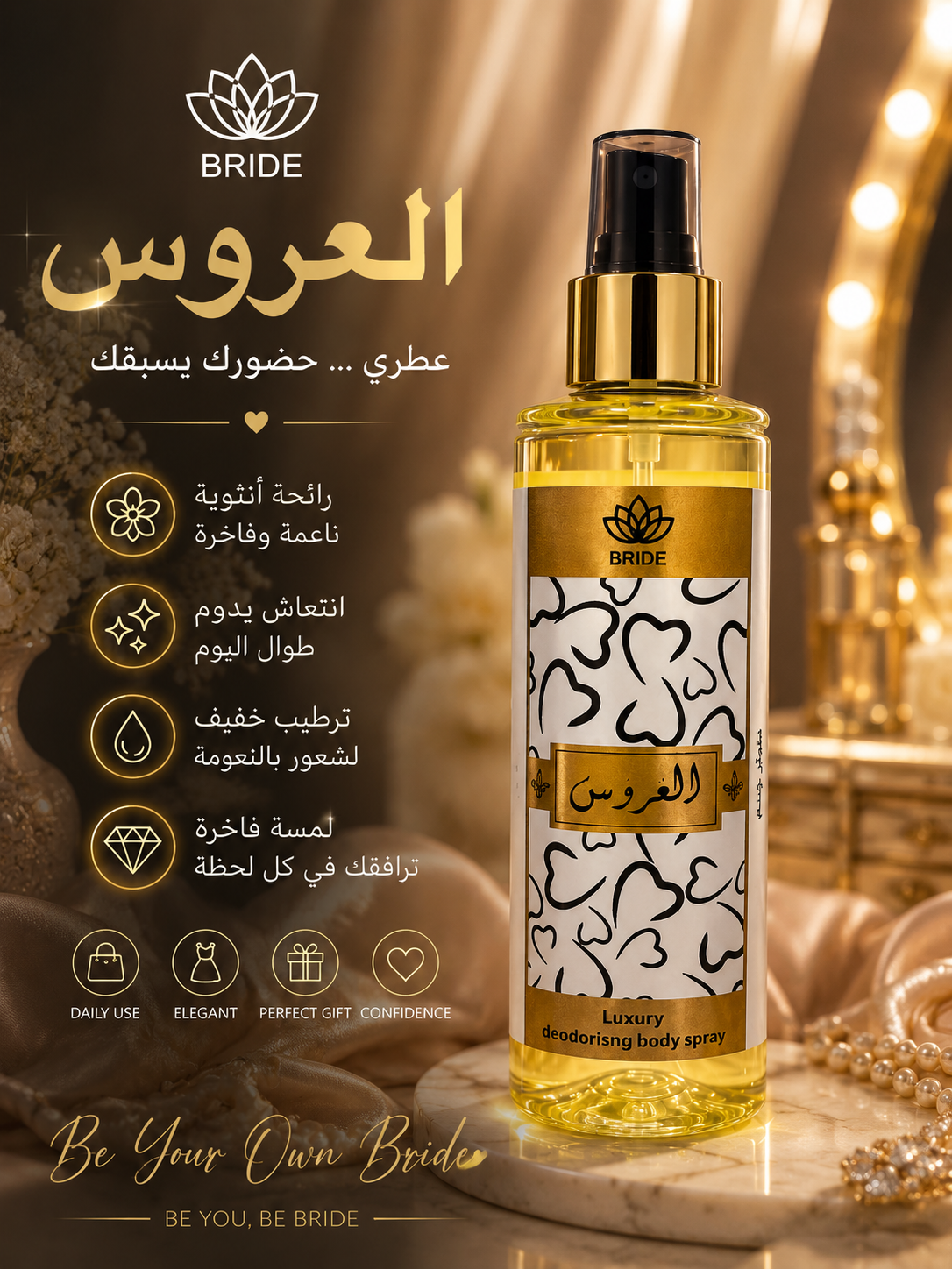 سبراي العروس